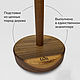 Держатель для бумажных полотенец из карагача. Салфетницы. ELM_woodstudio (мебель и декор). Ярмарка Мастеров.  Фото №6