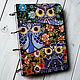 Scetchpad A4 "Owls in flowers". Sketchbooks. EVAG. Online shopping on My Livemaster.  Фото №2