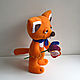 Мягкая Игрушка Лисичка и Цветик семицветик. Мягкие игрушки. Galka-toys. Ярмарка Мастеров.  Фото №8