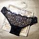 Lace panties, classic, handmade, Underpants, Moscow,  Фото №1