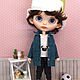 Кукла Блайз Мальчик Blythe Boy Doll Custom Ooak. Кукла Кастом. Anastaskot. Ярмарка Мастеров.  Фото №6