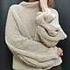 Delicate oversize boucle sweater. Sweaters. svetlana-sayapina. Online shopping on My Livemaster.  Фото №2