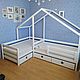 Детская кровать домик двухспальная, Мебель для детской, Белгород,  Фото №1