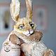 Teddy Rabbit Cashew bunny collectible author's bunny Easter. Teddy Toys. NatalyTools (natalytools). My Livemaster. Фото №4