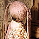 Роза, ретро- зайка. Мягкие игрушки. Вера Кондратьева (hmdolls). Ярмарка Мастеров.  Фото №4