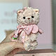 Котенок тедди Бусинка. Тедди Зверята. MyTeddyStore. Ярмарка Мастеров.  Фото №6