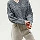 Пуловер. Пуловеры. Basic-wardrobe. Ярмарка Мастеров.  Фото №10