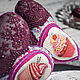 Подарочный набор Черничный капкейк. Blueberry cupcake. Подвески. Светлана. Ярмарка Мастеров.  Фото №5