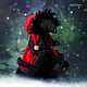 Lady in red. Мягкие игрушки. ArtMary. Интернет-магазин Ярмарка Мастеров.  Фото №2