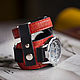 Order Watch: DOUBLE RED wrist watch. MART. Livemaster. . Watches Фото №3