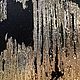 Три картины над диваном. Три объемные Абстракции золотые с поталью. Картины. Марина Скромова Премиальные Картины. Ярмарка Мастеров.  Фото №9
