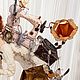 Возвращение с блошиного рынка. Кукла авторская. Русский стиль. Интерьерная кукла. Dolls.Darya.Milova. Ярмарка Мастеров.  Фото №5