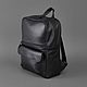 Order Backpack leather male 'Copper' (Black). DragonBags - Rucksack leather. Livemaster. . Backpacks Фото №3