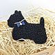 Brooch Scottish Terrier, Brooches, Moscow,  Фото №1