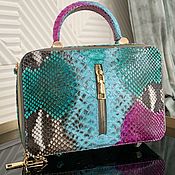 Women's Python Leather Bag