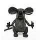 Soft toy, mouse, felt, interior toy, small toy, Stuffed Toys, Moscow,  Фото №1