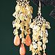 Order Cascade earrings - citrine, jadeite, 14K gold. Татьяна Петренкофф (Elegance&Style). Livemaster. . Earrings Фото №3
