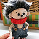  Ежик Тимоха. Мягкие игрушки. Тори Яровикова /ToryToys. Ярмарка Мастеров.  Фото №6
