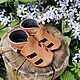 Baby Leather Shoes, Brown/Black Baby Sandals, Baby Moccasins summer, Babys bootees, Kharkiv,  Фото №1