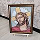 Order Cross stitch icon Jesus Christ, cross stitch. sweet-home11. Livemaster. . Icons Фото №3