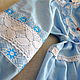 Order The Russian Dress for the girl - blue. Kupava - ethno/boho. Livemaster. . Childrens Dress Фото №3