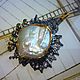 Large pendant 'foam-Born' with a Baroque pearl. Pendants. SELENA. My Livemaster. Фото №5