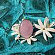 Кольцо с кунцитом. Кольца. Karma-jewelry. Ярмарка Мастеров.  Фото №8