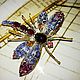 Brooch 'Flight of fancy' with opal, rubies tanzanite. Brooches. SELENA. My Livemaster. Фото №4