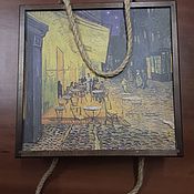 Сувениры и подарки handmade. Livemaster - original item Gift packaging: box with canvas and gift compartments. Handmade.