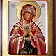 softener of evil hearts . Icon Of The Theotokos. Icons. Peterburgskaya ikona.. Ярмарка Мастеров.  Фото №4