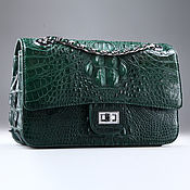 Сумки и аксессуары handmade. Livemaster - original item Women`s shoulder bag made of Siamese crocodile leather IMA0555W1. Handmade.