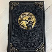Сувениры и подарки handmade. Livemaster - original item Biathlon. The Complete Encyclopedia (gift leather book). Handmade.