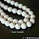 Agate white 12mm (123), Beads1, St. Petersburg,  Фото №1