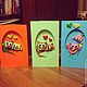 Открытка "Влюбленные совушки". Открытки. Quilling4you. Интернет-магазин Ярмарка Мастеров.  Фото №2