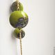 Сотуар «Лето, ах, лето..» lampwork, агат. Колье. Оксана Кислова. Ярмарка Мастеров.  Фото №5