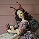 Order Muñeca de Caracol Maggie. mikha. Livemaster. . Boudoir doll Фото №3