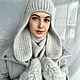 Шапка ушанка. Шапка-ушанка. Ольга Устюгова (dollyknit). Ярмарка Мастеров.  Фото №4
