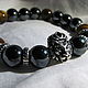 Order Bracelet with tiger eye and a hematite 'Strength of a lion'. Beautiful gifts for the good people (Alura-lights). Livemaster. . Bead bracelet Фото №3