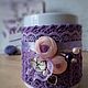 Кружка в чехле с декором "Lavender dreams". Подарочные боксы. AnnStudio. Ярмарка Мастеров.  Фото №4