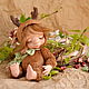 Оленёк ( 10 см). Куклы и пупсы. teddy_and_toys. Ярмарка Мастеров.  Фото №6