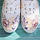 Sneakers with the painting 'Wonderful garden'. Training shoes. kraSochno! (Olga). My Livemaster. Фото №4