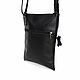 Men's bag: Mens leather bag black Cointe Mod. C55-712. Men\'s bag. Natalia Kalinovskaya. Online shopping on My Livemaster.  Фото №2
