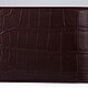 Портмоне из натуральной кожи крокодила IMA0934VK4. Кошельки. CrocShop товары из экзотической кожи. Интернет-магазин Ярмарка Мастеров.  Фото №2