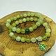 A set of bracelets made of jadeite for good luck. Bracelet set. Selberiya shop. My Livemaster. Фото №6
