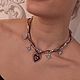 Колье Всевидящее сердце. Колье. Gallab-jewelry. Ярмарка Мастеров.  Фото №4