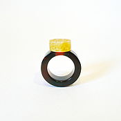 Украшения handmade. Livemaster - original item Amber ring 