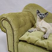 Зоотовары handmade. Livemaster - original item Sofa for a dog (cat) order in size, color, decor.. Handmade.