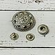 Кнопка 30 мм никель (альфа), Кнопки, Ейск,  Фото №1