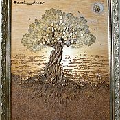 Картины и панно handmade. Livemaster - original item Money tree - a symbol of good luck, prosperity, financial well-being.. Handmade.