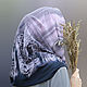 Готовый хиджаб, Бонита "Закат" розовый, трикотаж шифон. Палантины. Art-Djannat. Ярмарка Мастеров.  Фото №4